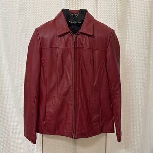 🎃 Red Leather Jacket by Wilson’s Leather